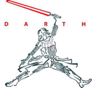 Vader (csak fekete termékre)